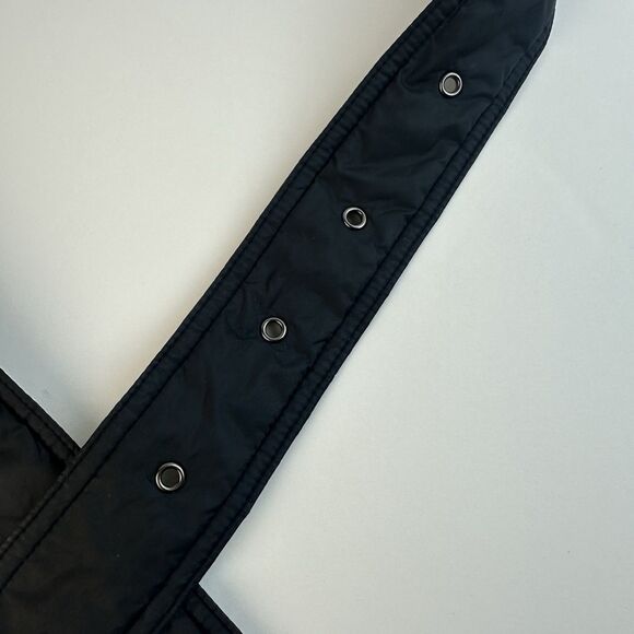 Burberry Brit Polyester Puffer Coat REPLACEMENT Belt Black Silver Buckle 52\
